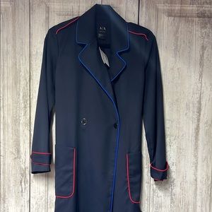 Armani Exchange Trench Coat Size S NWT